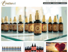 Tablet Screenshot of emotionoil.com